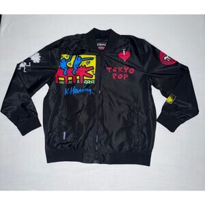 Tokyo Pop K. Haring Bomber Jacket